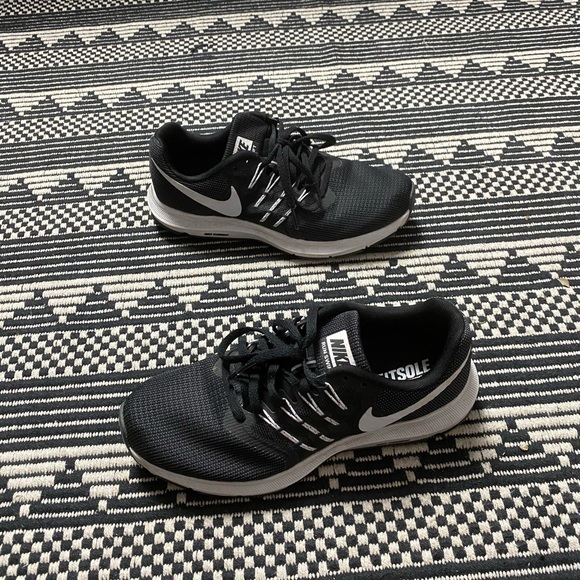 Nike Shoes - Nike Run Swift Black Athletic Sneakers